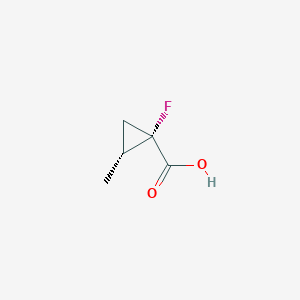 (1S,2R)-1-Fluoro-2-methylcyclopropane-1-carboxylic acid