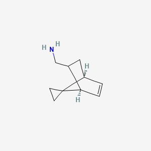 rac-1-[(1R,2S,4S)-spiro[bicyclo[2.2.1]heptane-7,1'-cyclopropane]-5-en-2-yl]methanamine