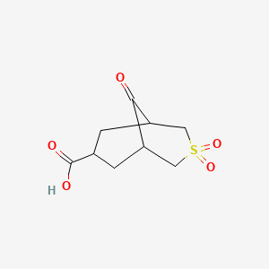 3,3,9-Trioxo-3lambda6-thiabicyclo[3.3.1]nonane-7-carboxylic acid