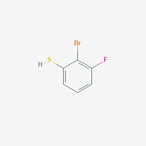 molecular formula C6H4BrFS B3000564 2-溴-3-氟苯硫醇 CAS No. 877868-83-2