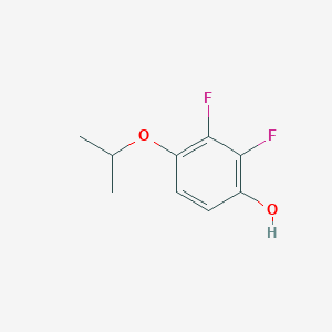 B3000656 2,3-Difluoro-4-(propan-2-yloxy)phenol CAS No. 1881328-14-8