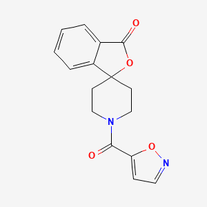 1'-(isoxazole-5-carbonyl)-3H-spiro[isobenzofuran-1,4'-piperidin]-3-one