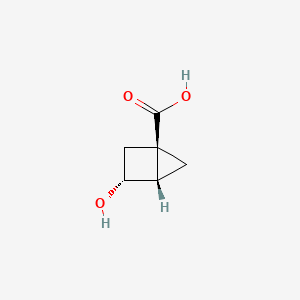 (1R,3R,4S)-3-Hydroxybicyclo[2.1.0]pentane-1-carboxylic acid