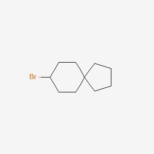 molecular formula C10H17Br B3001000 8-溴螺[4.5]癸烷 CAS No. 1602918-79-5