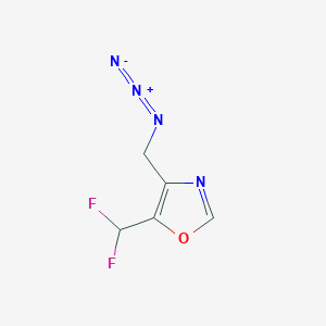 4-(Azidomethyl)-5-(difluoromethyl)oxazole