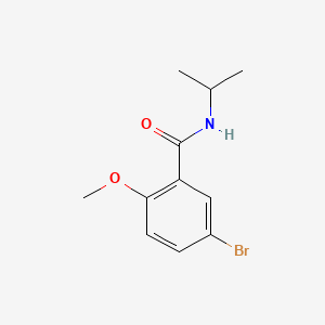 molecular formula C11H14BrNO2 B3001020 5-溴-N-异丙基-2-甲氧基苯甲酰胺 CAS No. 899140-56-8