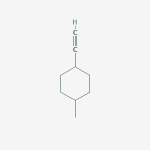 molecular formula C9H14 B3001102 1-Ethynyl-4-methylcyclohexane CAS No. 1566918-82-8
