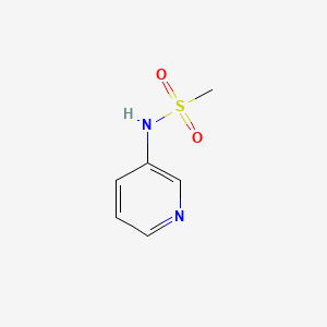 molecular formula C6H8N2O2S B3001117 N-(吡啶-3-基)甲磺酰胺 CAS No. 51269-92-2