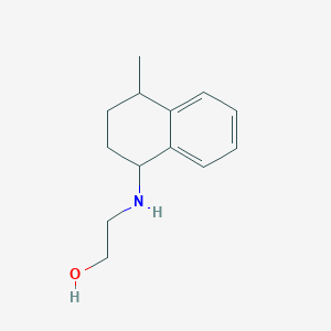 2-[(4-Methyl-1,2,3,4-tetrahydronaphthalen-1-yl)amino]ethan-1-ol