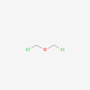 molecular formula (CH2Cl)2O<br>C2H4Cl2O B030013 Bis(chloromethyl)ether CAS No. 542-88-1