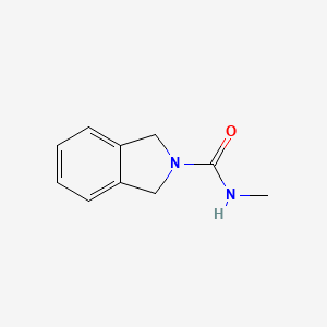 molecular formula C10H12N2O B3001507 N-methyl-2,3-dihydro-1H-isoindole-2-carboxamide CAS No. 6765-53-3