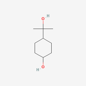 molecular formula C9H18O2 B3001534 4-(2-Hydroxy-2-propyl)cyclohexanol CAS No. 89450-28-2