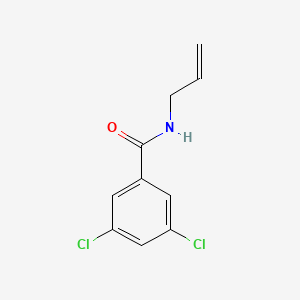 molecular formula C10H9Cl2NO B3001617 N-allyl-3,5-dichlorobenzenecarboxamide CAS No. 33245-00-0