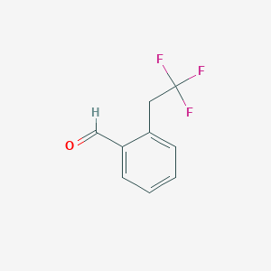 molecular formula C9H7F3O B3001729 2-(2,2,2-三氟乙基)苯甲醛 CAS No. 158884-42-5