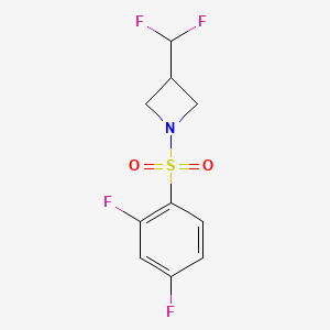 3-(Difluoromethyl)-1-((2,4-difluorophenyl)sulfonyl)azetidine