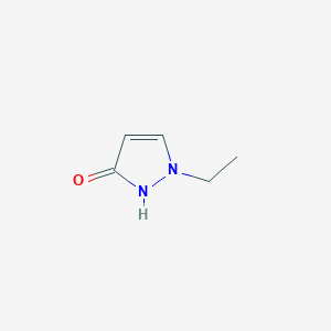 molecular formula C5H8N2O B3001882 1-ethyl-1H-pyrazol-3-ol CAS No. 52867-41-1