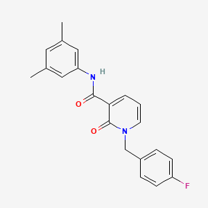 N-(3,5-dimethylphenyl)-1-(4-fluorobenzyl)-2-oxo-1,2-dihydropyridine-3-carboxamide