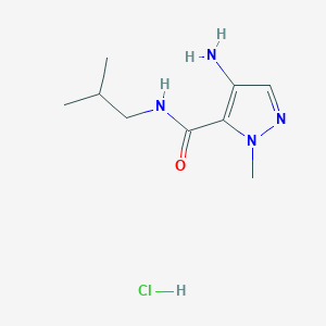 4-Amino-N-isobutyl-1-methyl-1H-pyrazole-5-carboxamide hydrochloride