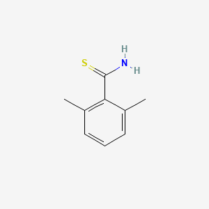 molecular formula C9H11NS B3001947 2,6-Dimethyl-thiobenzamide CAS No. 51643-31-3