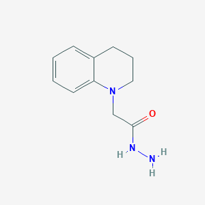 molecular formula C11H15N3O B3002016 2-(1,2,3,4-Tetrahydroquinolin-1-yl)acetohydrazide CAS No. 327978-92-7