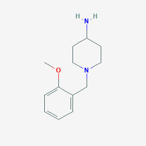 molecular formula C13H20N2O B3002041 1-[(2-Methoxyphenyl)methyl]piperidin-4-amine CAS No. 342894-55-7