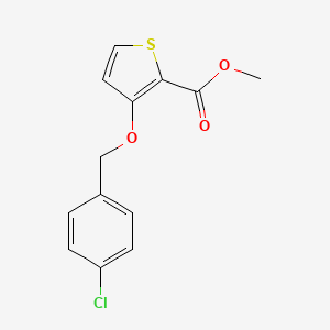 Methyl 3-[(4-chlorobenzyl)oxy]-2-thiophenecarboxylate