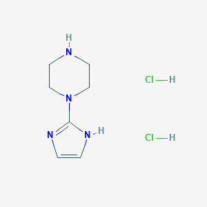 1-(1H-imidazol-2-yl)piperazine dihydrochloride