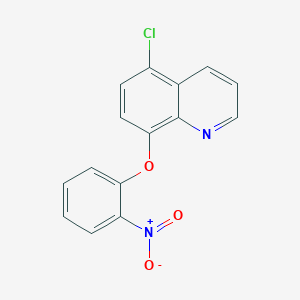 5-Chloro-8-(2-nitrophenoxy)quinoline
