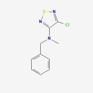 N-benzyl-4-chloro-N-methyl-1,2,5-thiadiazol-3-amine