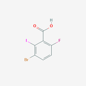 3-BRomo-6-fluoro-2-iodobenzoic acid