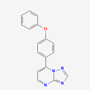 7-(4-Phenoxyphenyl)[1,2,4]triazolo[1,5-a]pyrimidine