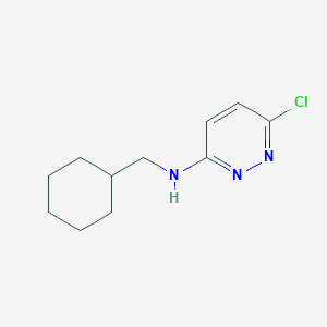 molecular formula C11H16ClN3 B3002238 6-chloro-N-(cyclohexylmethyl)pyridazin-3-amine CAS No. 845736-79-0