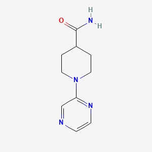 1-Pyrazin-2-ylpiperidine-4-carboxamide