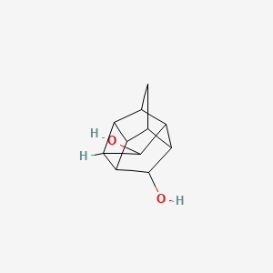 octahydro-1H-2,4,1-(ethane[1,1,2]triyl)cyclobuta[cd]pentalene-5,7-diol