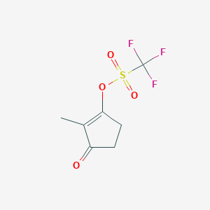 2-Methyl-3-oxocyclopent-1-en-1-yl trifluoromethanesulfonate