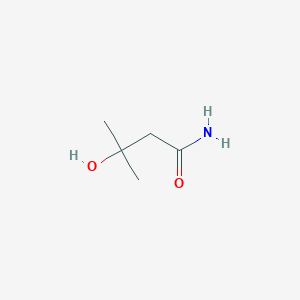 molecular formula C5H11NO2 B3002422 3-Hydroxy-3-methylbutanamide CAS No. 88512-09-8