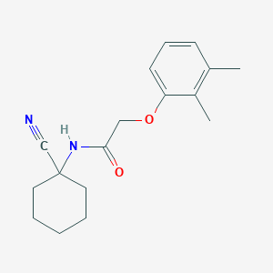 molecular formula C17H22N2O2 B3002425 N-(1-cyanocyclohexyl)-2-(2,3-dimethylphenoxy)acetamide CAS No. 1090615-75-0