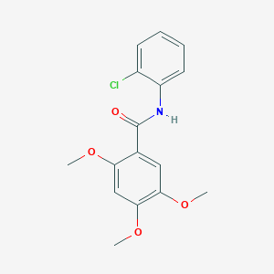N-(2-chlorophenyl)-2,4,5-trimethoxybenzamide