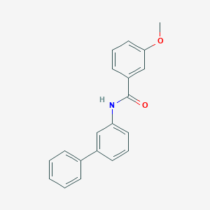 molecular formula C20H17NO2 B300251 N-[1,1'-biphenyl]-3-yl-3-methoxybenzamide 