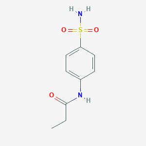 molecular formula C9H12N2O3S B300257 N-(4-sulfamoylphenyl)propanamide 