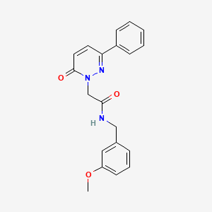 N-(3-methoxybenzyl)-2-(6-oxo-3-phenylpyridazin-1(6H)-yl)acetamide