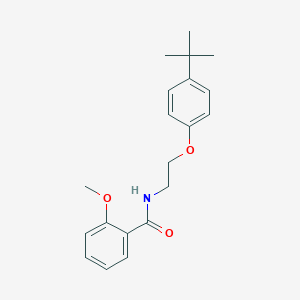 molecular formula C20H25NO3 B300267 N-[2-(4-tert-butylphenoxy)ethyl]-2-methoxybenzamide 