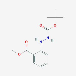 Tert-butyl 2-(2-(methoxycarbonyl)-phenyl)hydrazinecarboxylate