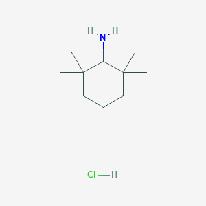 2,2,6,6-Tetramethylcyclohexan-1-amine;hydrochloride
