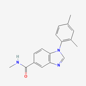 1-(2,4-dimethylphenyl)-N-methyl-1H-benzo[d]imidazole-5-carboxamide