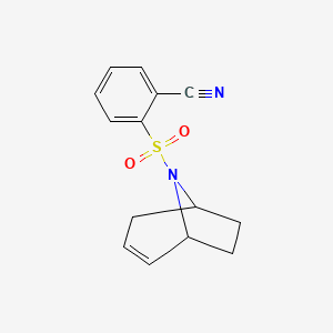2-((1R,5S)-8-azabicyclo[3.2.1]oct-2-en-8-ylsulfonyl)benzonitrile