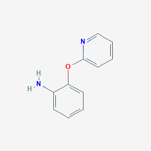 molecular formula C11H10N2O B3002901 2-(Pyridin-2-yloxy)aniline CAS No. 74864-77-0