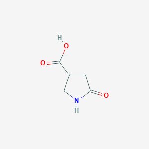 molecular formula C5H7NO3 B3002932 5-Oxopyrrolidine-3-carboxylic acid CAS No. 7268-43-1