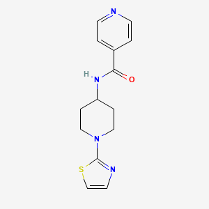 N-(1-(thiazol-2-yl)piperidin-4-yl)isonicotinamide