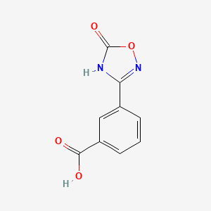 molecular formula C9H6N2O4 B3003030 3-(5-羟基-1,2,4-恶二唑-3-基)苯甲酸 CAS No. 1206894-79-2